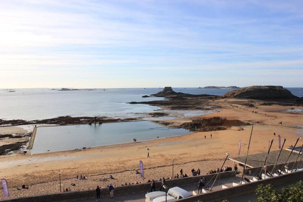 Escapade Romantique Et Gourmande-St Malo, Mer 150M 圣马洛 外观 照片